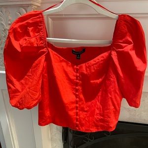 NWT Banana Republic puff sleeve blouse sz. S